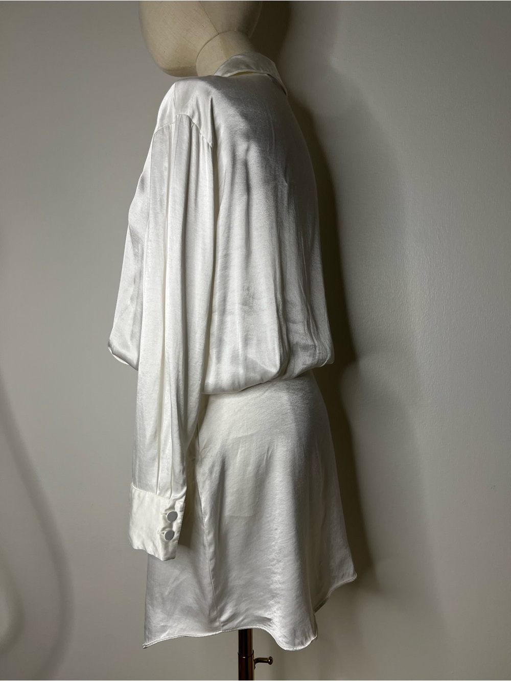 Zara Silk shirt dress - Picture 3 of 5